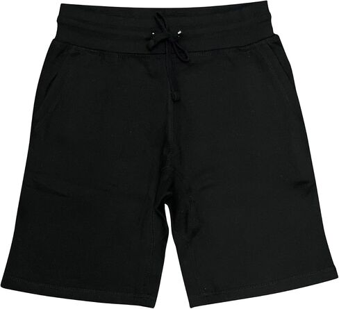 ILTEX Basic Fleece Jogger Shorts for Men | Casual Lounge Fleece Shorts for Mens | Athletic Workout Gym Sweat Shorts in Saudi Arabia