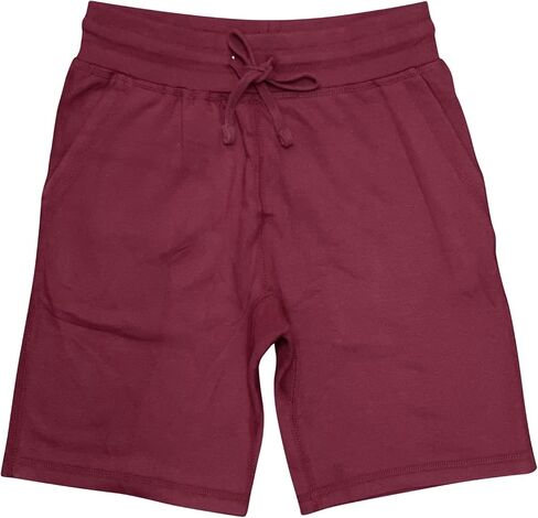 ILTEX Basic Fleece Jogger Shorts for Men | Casual Lounge Fleece Shorts for Mens | Athletic Workout Gym Sweat Shorts in Saudi Arabia
