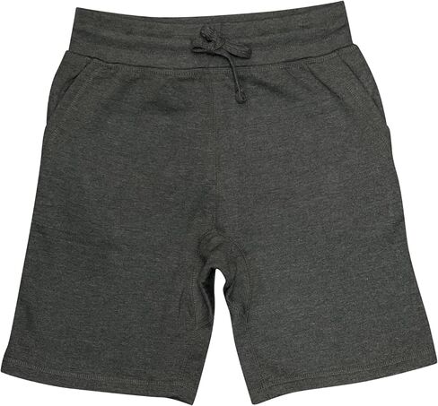 ILTEX Basic Fleece Jogger Shorts for Men | Casual Lounge Fleece Shorts for Mens | Athletic Workout Gym Sweat Shorts in Saudi Arabia