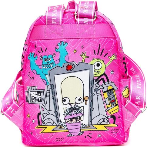 Disney Monsters Inc Mini Backpack for Girls - Bundle with 13" Mini Bag Featuring Mike Wazowski, Sulley, Boo Plus Water Bottle | Monsters Inc Backpack Purse for Kids, Girls, Women in Kuwait