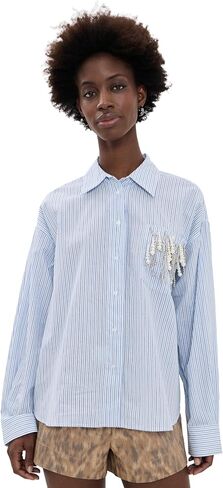 Essentiel Antwerp Women's Jommeke Embellished Shirt in Saudi Arabia