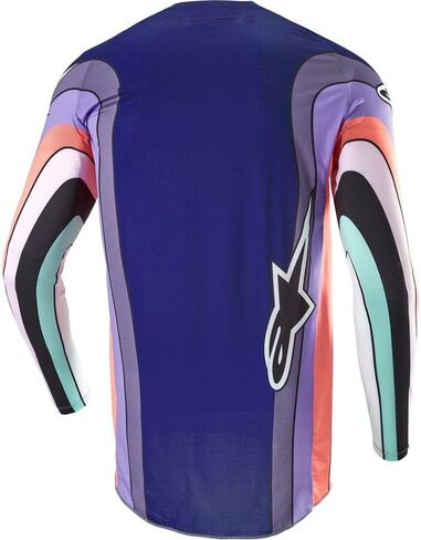 Alpinestars 3768224-387-XXL: Techstar Le Imperial Jersey مزدوج أرجواني/أزرق/أسود 2X in Kuwait