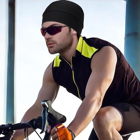 3Pcs Cooling Cycling Cap for Men Women Multicolor Skull Cap Lightweight Quick Dry Running Sweat Wicking Helmet in Kuwait