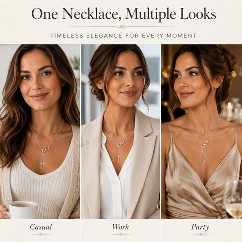 Minimalist Style Women's Necklace - Stainless Steel Low Sensitivity Creative Jewelry, Charming Banquet Style (Sun and Moon) in Kuwait