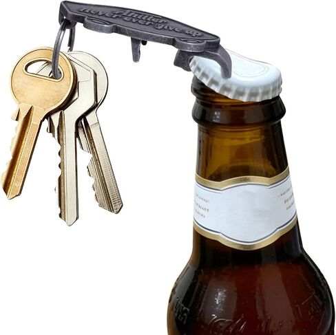 Ahiller Multi-functional keychain & phone stand. Opens beer bottle and can lids. Built-in keyring, lightweight and portable. in Saudi Arabia