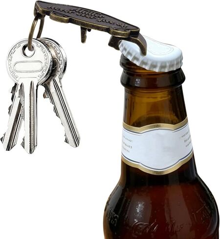 Ahiller Multi-functional keychain & phone stand. Opens beer bottle and can lids. Built-in keyring, lightweight and portable. in Saudi Arabia