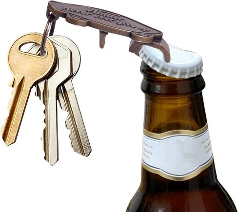 Ahiller Multi-functional keychain & phone stand. Opens beer bottle and can lids. Built-in keyring, lightweight and portable. in Saudi Arabia