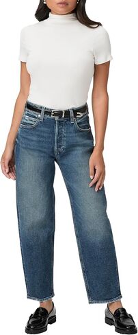 PAIGE Women's Alexis Petite Covered Button Fly Jeans in Kuwait