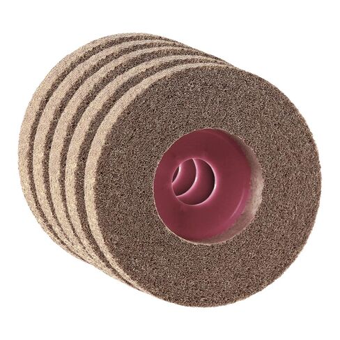 CS Unitec 96714 Magnum Fleece Top Finishing and Polishing Disc, 4-1/2" Diameter, 7/8" Arbor, 600 Grit (Pack of 5) in Kuwait