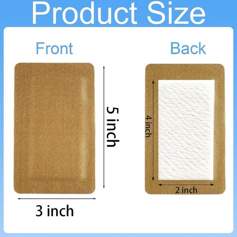 36 Pcs Extra Large Adhesive Bandages Fabric Large Bandages with Non-Stick Pad Latex Free Painless Removal for Wound Care and First Aid 5 x 3 Inch in Saudi Arabia