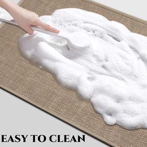 Non-Slip Corner Shower Mats,Semi-Circular Bath Mat, Small Curved Bath Rug for Camper, Washable Absorbent Bathroom Rug, Corner Bath Mat Carpet for Circular Shower (Dark Grey, 16''X29'') in Saudi Arabia
