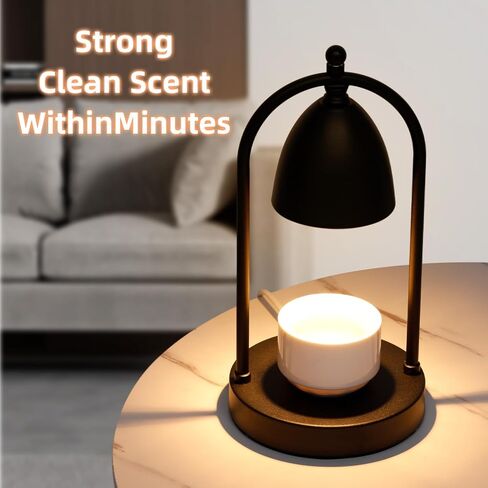 Bewinner Corded Candle Warmer Lamp | 4-Level Dimmable with Timer, Battery Operated Candle Heater for Home Decor and in Kuwait