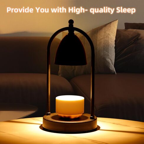 Bewinner Corded Candle Warmer Lamp | 4-Level Dimmable with Timer, Battery Operated Candle Heater for Home Decor and in Kuwait