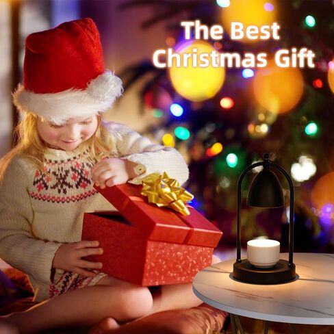 Bewinner Corded Candle Warmer Lamp | 4-Level Dimmable with Timer, Battery Operated Candle Heater for Home Decor and in Kuwait