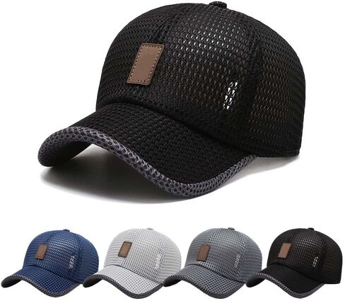 Lightweight & Breathable Baseball Cap for Summer, 2026 New Outdoor Sports Casual Mesh Hat Baseball Hats for Men Women in Saudi Arabia