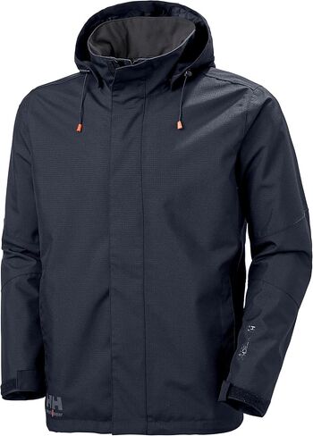 معطف رجالي من Helly Hansen مصنوع من قماش أكسفورد مقاوم للماء وغطاء للرأس يسمح بالتهوية في الهواء الطلق in Kuwait