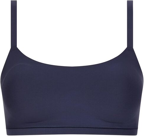 Chantelle Women's SOFTSTRETCH Scoop Padded Bralette,Marine Blue,M/L in Kuwait