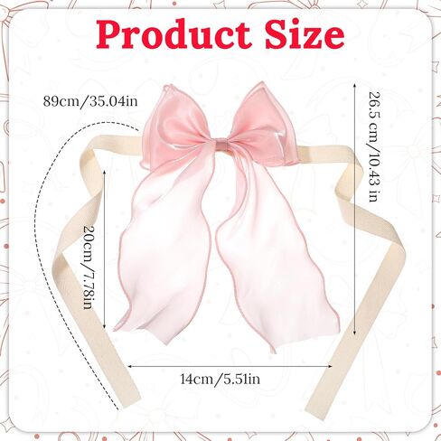 Thinp 2 قطعة القوس الستار Tiebacks، الفرنسية Bowknot الستار Holdbacks حريري الستائر حزام الدانتيل الشريط للمنزل غرفة نوم مكتب غرف الطعام الستائر الزخرفية (الوردي) in Kuwait