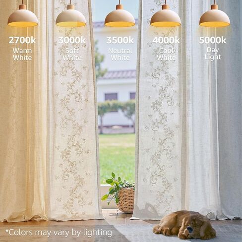 jinchan Evelyn Embroidered Linen Curtains Ivory Farmhouse Floral Window Drapes for Living Room Bedroom Cottagecore Semi Sheer Curtains 84 Inches Long Rod Pocket Back Tab 2 Panels in Kuwait