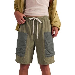 Hixiaohe Women Casual Bermuda Shorts Knee Length Loose Fit Athletic Drawstring Elastic Waist Sweat Short Pants with Pocket in Saudi Arabia