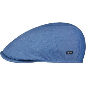 قبعة Lipodo Uni Light Flatcap مصنوعة في إيطاليا بنمط مخطط مزيج من الصيف in Kuwait