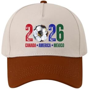 2026 Soccer Sports Adjustable Polyester Baseball Cap Fashion Outdoor Hat Breathable Hat for Men Women with Sun Protections in Kuwait