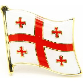 Uijodif 1PCS National Flag3 Enamel Badge, National Flag Pattern, Metal Brooch, 0.63 x 0.75 Inches in Saudi Arabia