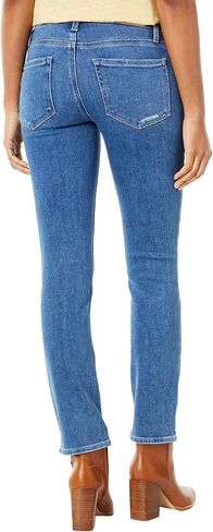 PAIGE Women's Amber Mid Rise Striaght Leg in Road Rules in Kuwait