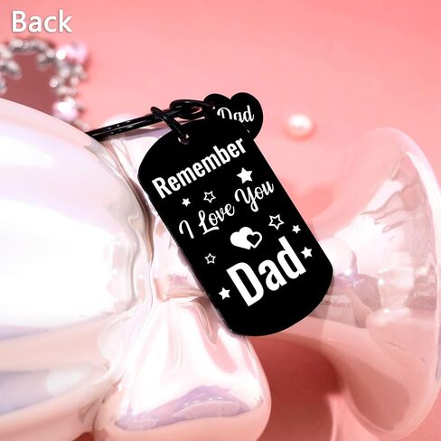 Dads Gifts for Fathers Day Dad Gifts Best Dad Ever Gifts Birthday Gift for Dads from Daugther Son Christmas Thanksgiving Fathers Day Gift for Dad Father I Love You Keychain in Saudi Arabia