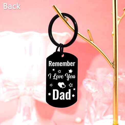 Dads Gifts for Fathers Day Dad Gifts Best Dad Ever Gifts Birthday Gift for Dads from Daugther Son Christmas Thanksgiving Fathers Day Gift for Dad Father I Love You Keychain in Saudi Arabia