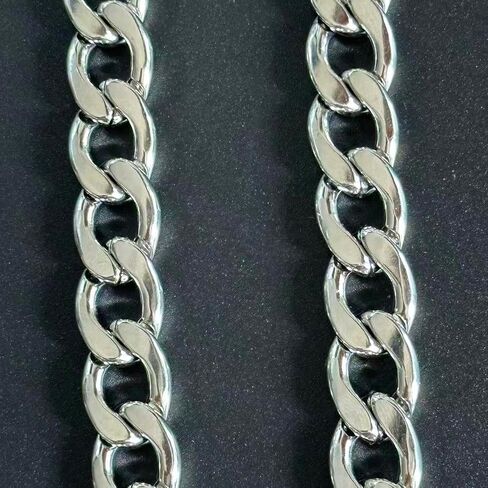 KALHE Gothic Wallet Chain, Stainless Steel Pants Chain Unisex Chain Link Hip Hop Punk Accessories in Saudi Arabia