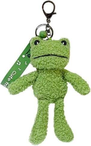 Cute Keychain Frog Plush Keychain Accessories Kawaii Keychains for Backpacks,Bags,Suitable for Both Men and Women,It Makes A Thoughtful Little Gift for Friends and Family On Birthdays and Parties in Saudi Arabia