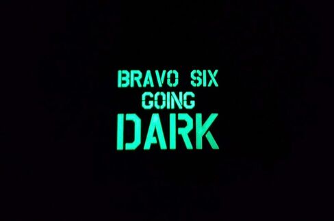 Bravo Six Going Dark PVC Morale Patch GITD Multicam Modern Warfare 3.5"x2.25" in Saudi Arabia