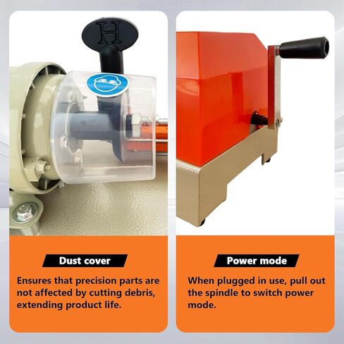 Hardware Cutter Machine for Cutting Metal Parts, 110V 120W Orange Cutting Machine, for Hardware Stores (Updated) in Kuwait