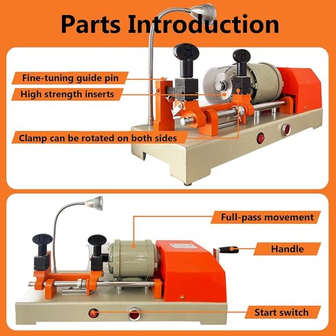 Hardware Cutter Machine for Cutting Metal Parts, 110V 120W Orange Cutting Machine, for Hardware Stores (Updated) in Kuwait