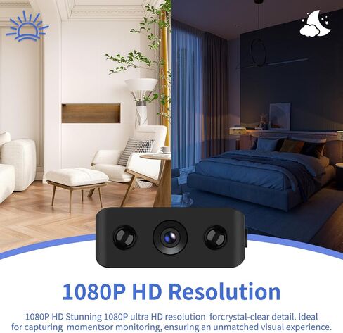 Security Camera 4K HD Indoor/Outdoor WiFi Camera for Home Security, Motion Detection, Night Vision, App Control, Local & Cloud Storage, Wireless Baby Monitor in Kuwait