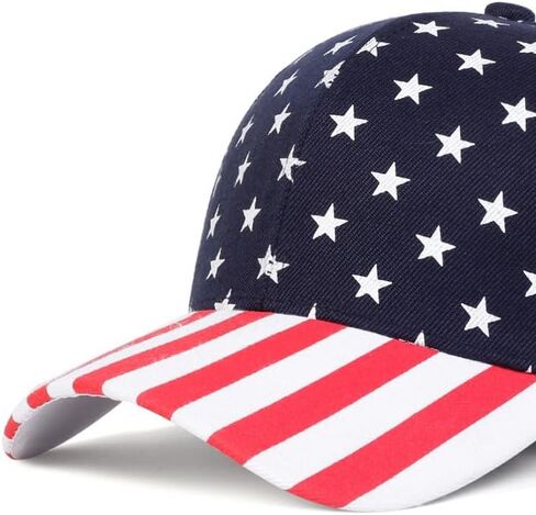 Utaly 4th of July Patriotic Baseball Cap for Men Women American Flag Stars Stripes Baseball Hat in Saudi Arabia
