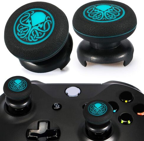 Playrealm FPS Thumbstick Extended & Print Silicone Grip Cover 2 Sets for Xbox Series X/S & Xbox One Controller (Soccer) in Kuwait