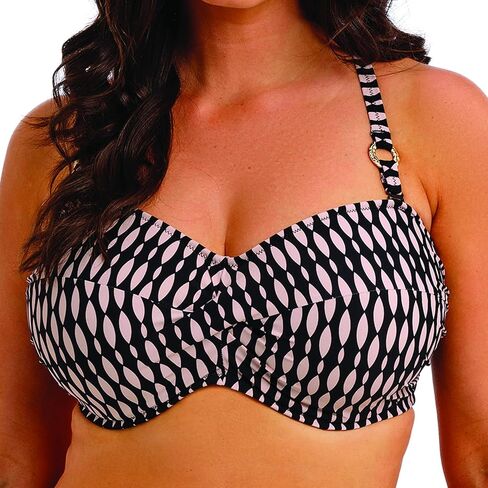 Women's Shell Bay Underwire Twist Bandeau Bikini Top in Saudi Arabia