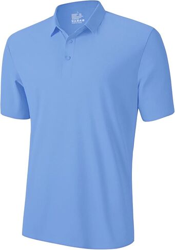 Zhuqing Dry Fit Polo Shirts for Men Moisture Wicking Collared Short Sleeve Mens Golf Shirt for Athletic Casual in Saudi Arabia