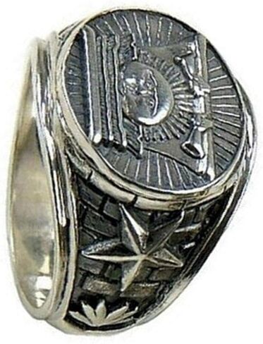 One Moment In Time J34SS Size 8-13 Sunstone Stainless Steel Ring Mormon LDS CTR in Saudi Arabia