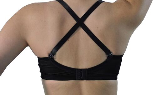 Nearly Me - #540 Molded Cup Pocket Bra, Black (Size: 40D) in Saudi Arabia