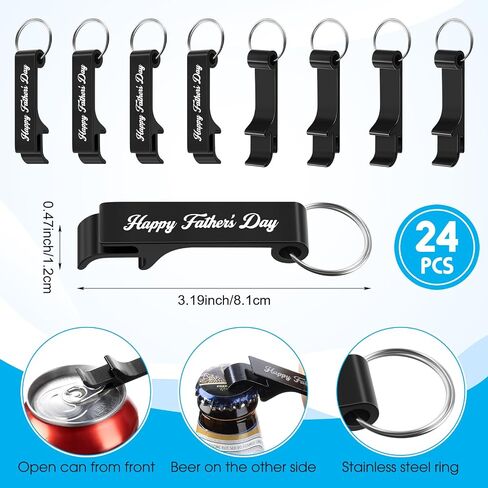 Chicingyou 24 Sets Happy Father's Day Gifts Bulk Christian Dad Keychain and Pen with Father's Day Cards for Church Work Men Party Favor Supplies in Saudi Arabia