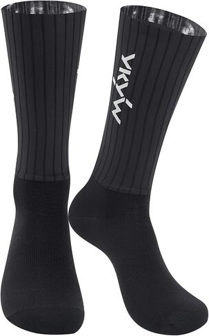 YKYWBIKE Cycling Socks for Men Women-Aero Crew Bike Socks,MTB Riding Sock,Compression Biking Sock for Men Cycling in Saudi Arabia