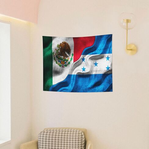 Mexico Flag Hondurans Honduras Flag Tapestry 29x37 Inches Wall Decoration Tapestries Aesthetic Wall Hanging For Home Decor Bedroom Living Room Dorm Decor in Kuwait