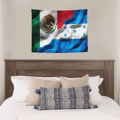 Mexico Flag Hondurans Honduras Flag Tapestry 29x37 Inches Wall Decoration Tapestries Aesthetic Wall Hanging For Home Decor Bedroom Living Room Dorm Decor in Kuwait