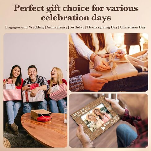 Best Best Friends Picture Frame, Long Distance Friendship Gifts for BFF Friend Women Birthday Christmas, Side By Side or Miles Apart Frame for Desk Display-D03 in Saudi Arabia