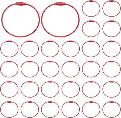 Keychain, Cable Key Ring, Wire Ring, Cable Loop Rings in Saudi Arabia