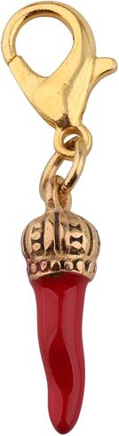 Gzrlyf Italian Red Horns Keychain Italian Good Luck gift italian Cornicellos Chili Jewelry in Kuwait