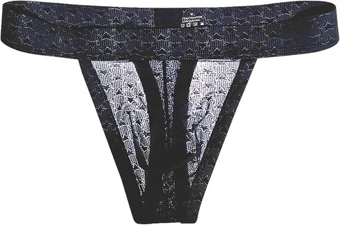 KAREN SPACE Men's Lace Thong Underwear, Sexy Low Rise G-String T-Back Underwear in Saudi Arabia